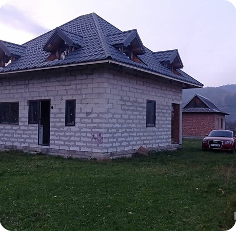 Проєкт та зведення сучасного приватного будинку 1